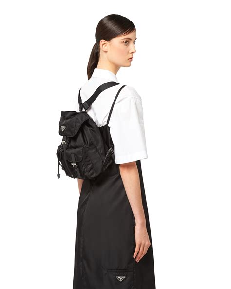 prada nylon backpack mini